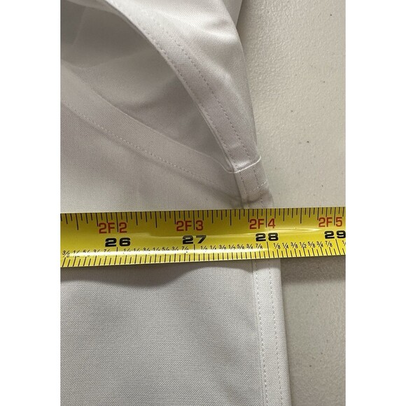 LL Bean Dress Shirt Men's Sz 18-35 White Traditional Fit Button Down/Up Collared - Picture 9 of 14